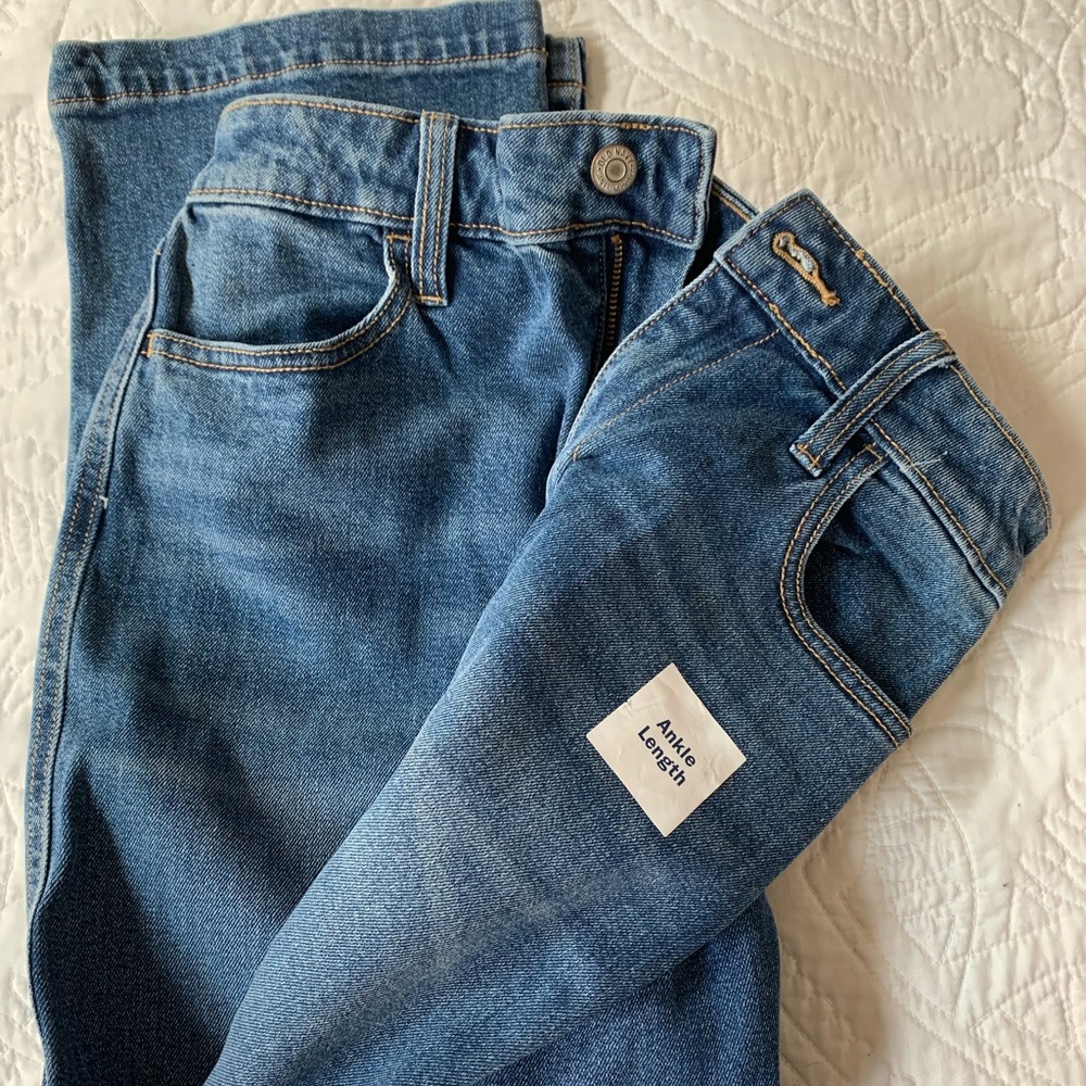 *NWT* Wide-leg Ankle-length Jeans